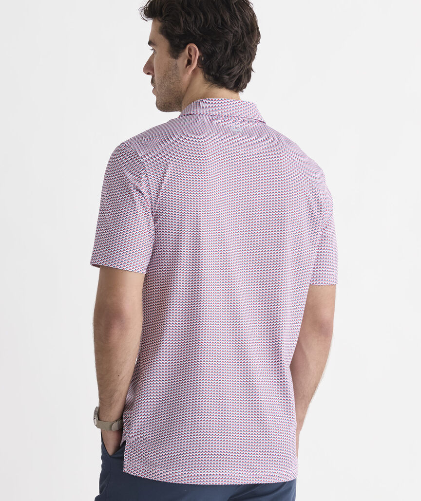 Performance Printed Sankaty Polo