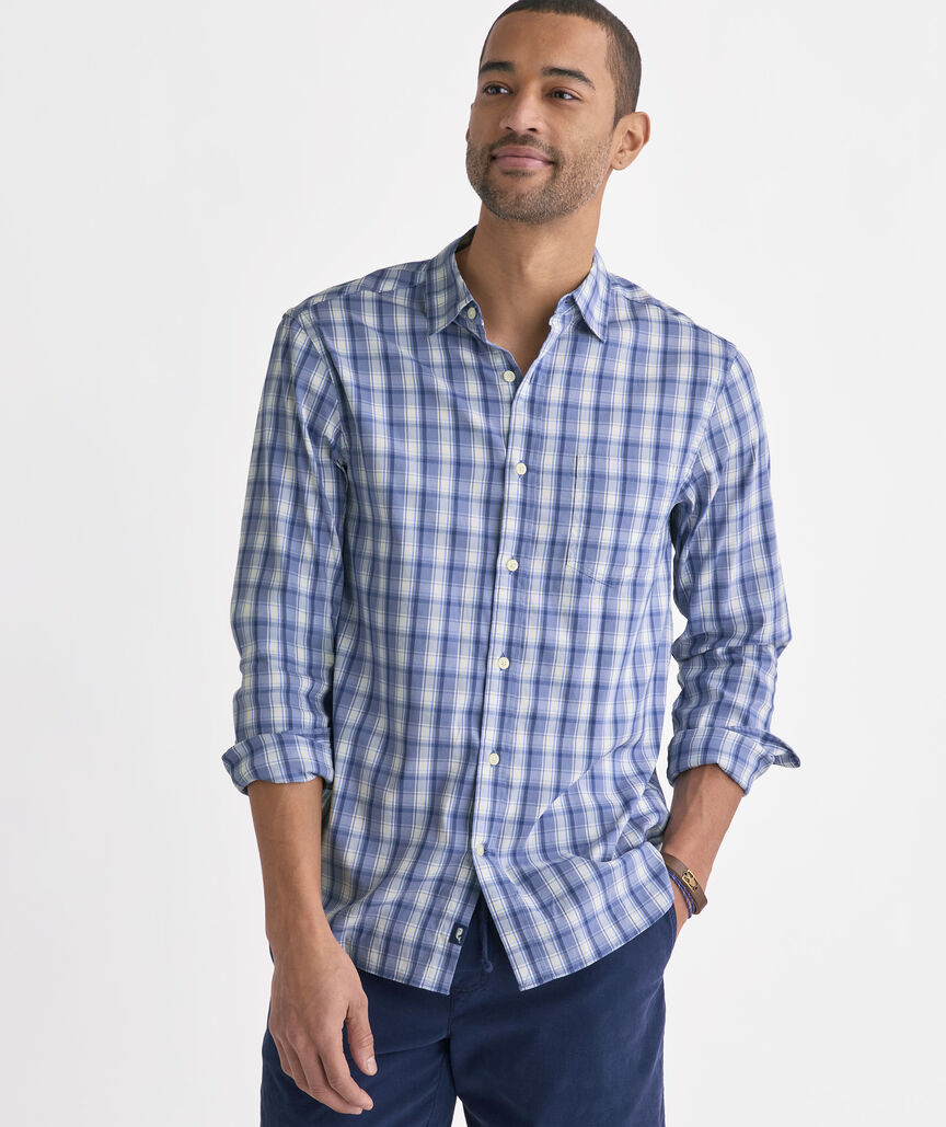 Performance Higgs Beach Plaid Backbay Shirt