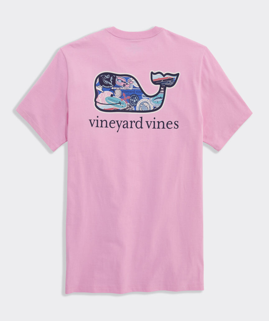 vineyard vines Stickers Whale Short-Sleeve Pocket Tee