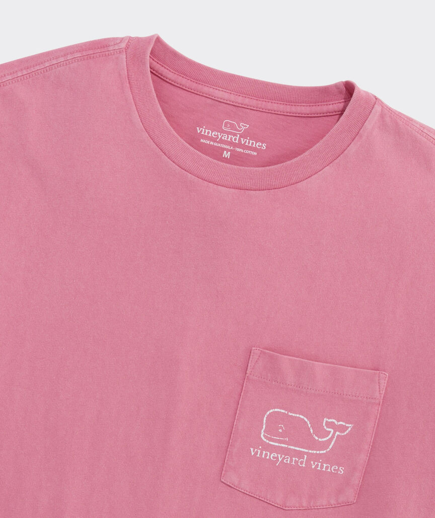 Drift Dye Vintage Whale Short-Sleeve Pocket Tee