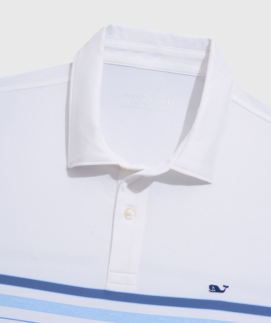 OUTLET Engineer Stripe Performance Polo