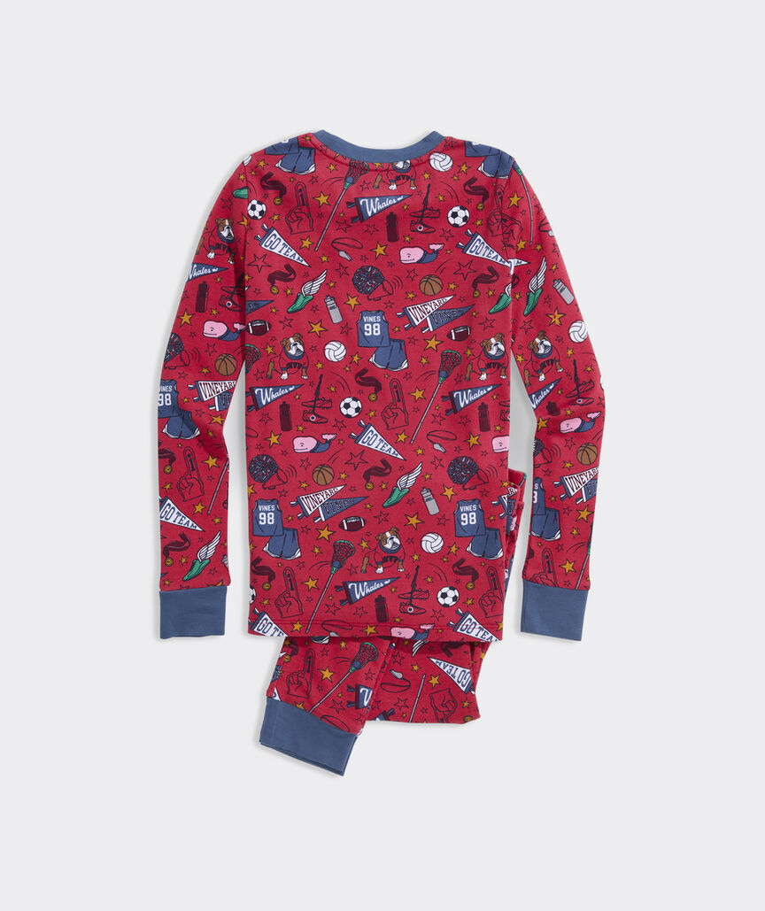 Kids' Glow-In-The-Dark Pajama Set