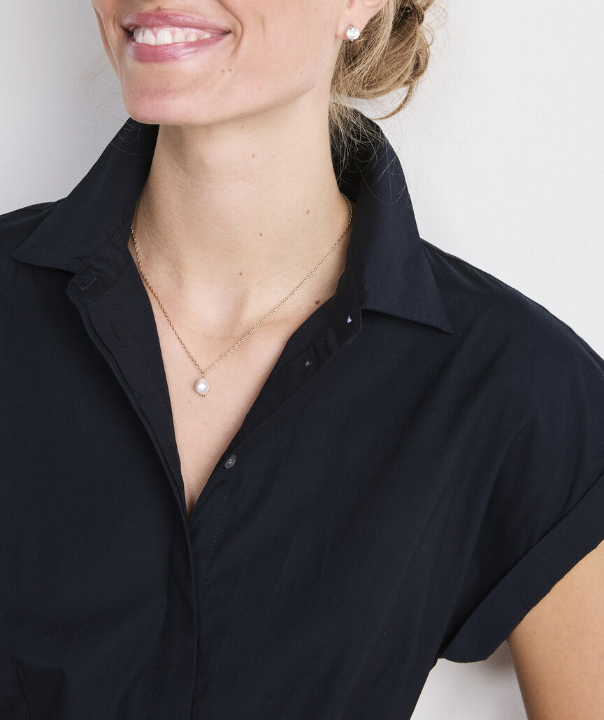 Pamela Poplin Shirtdress