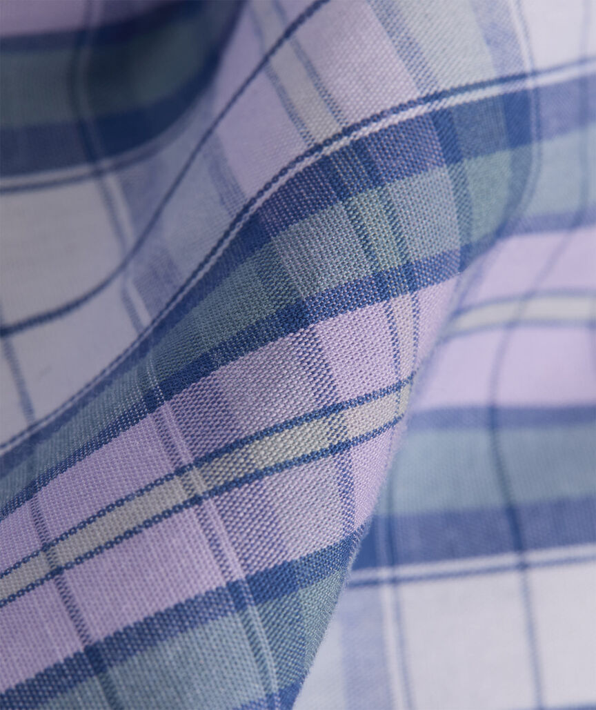 Washashore Plaid Perfect Wash Poplin Shirt