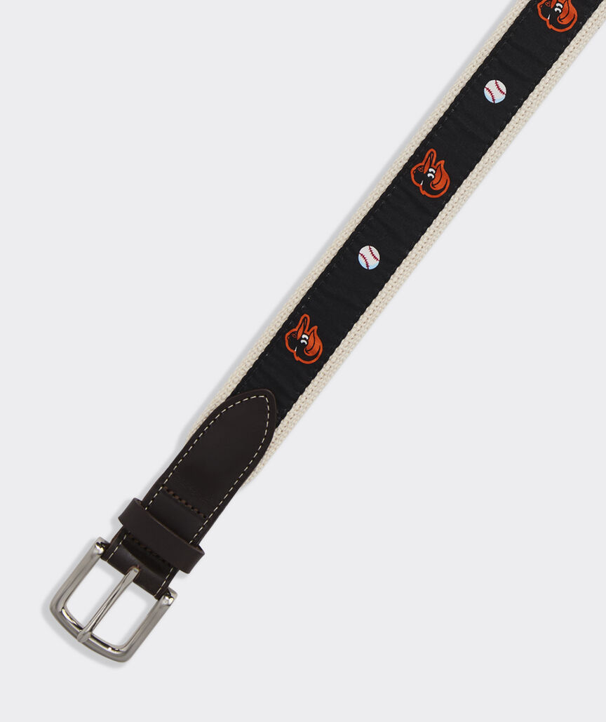 Baltimore Orioles Canvas Club Belt
