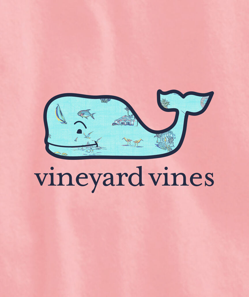 OUTLET Boys' Gasparilla Vista Whale Short-Sleeve Pocket Tee