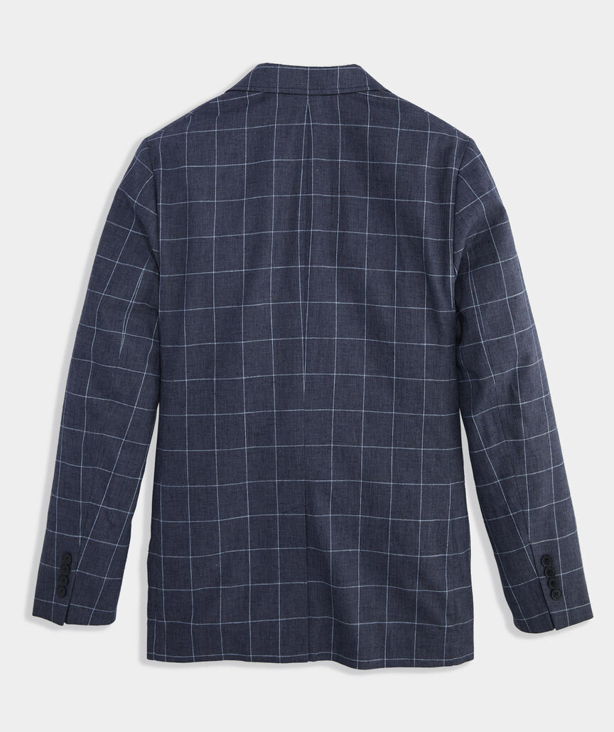 Schooner Windowpane Vos Sport Coat