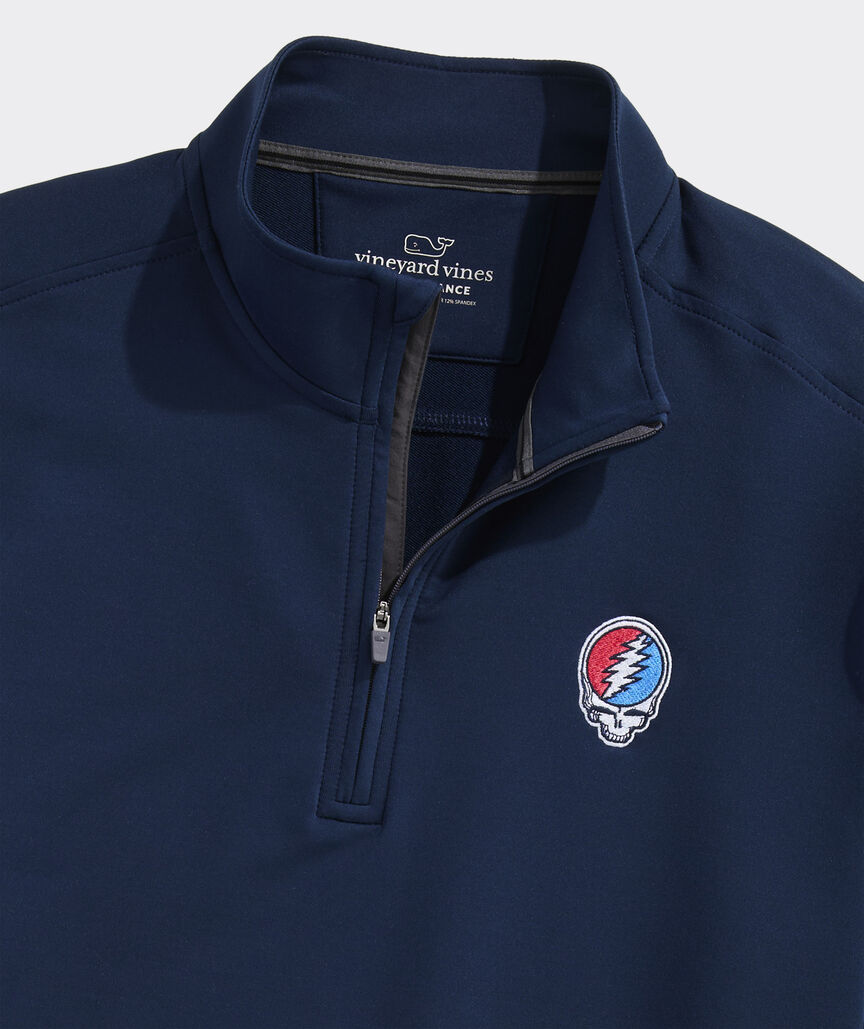 Grateful Dead x vineyard vines Performance Clubhouse Quarter-Zip