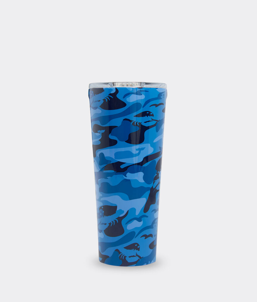 Blue Camo Corkcicle Tumbler