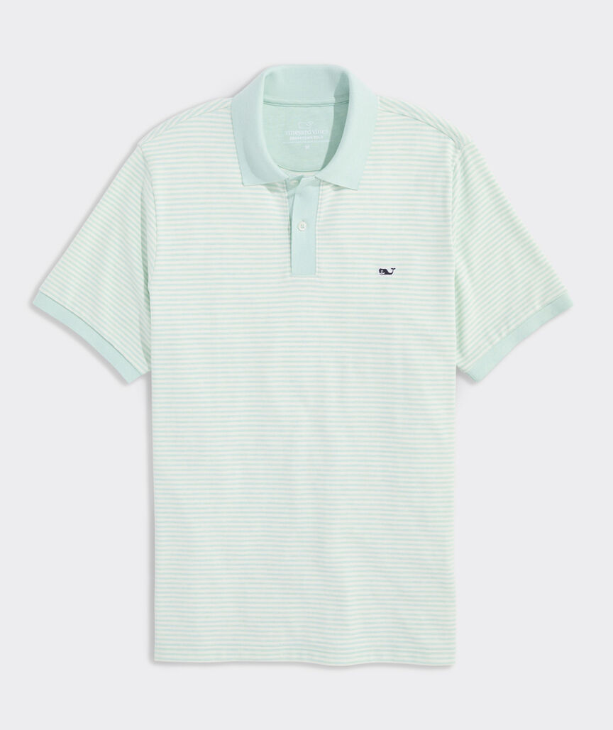 Striped Edgartown Pique Polo