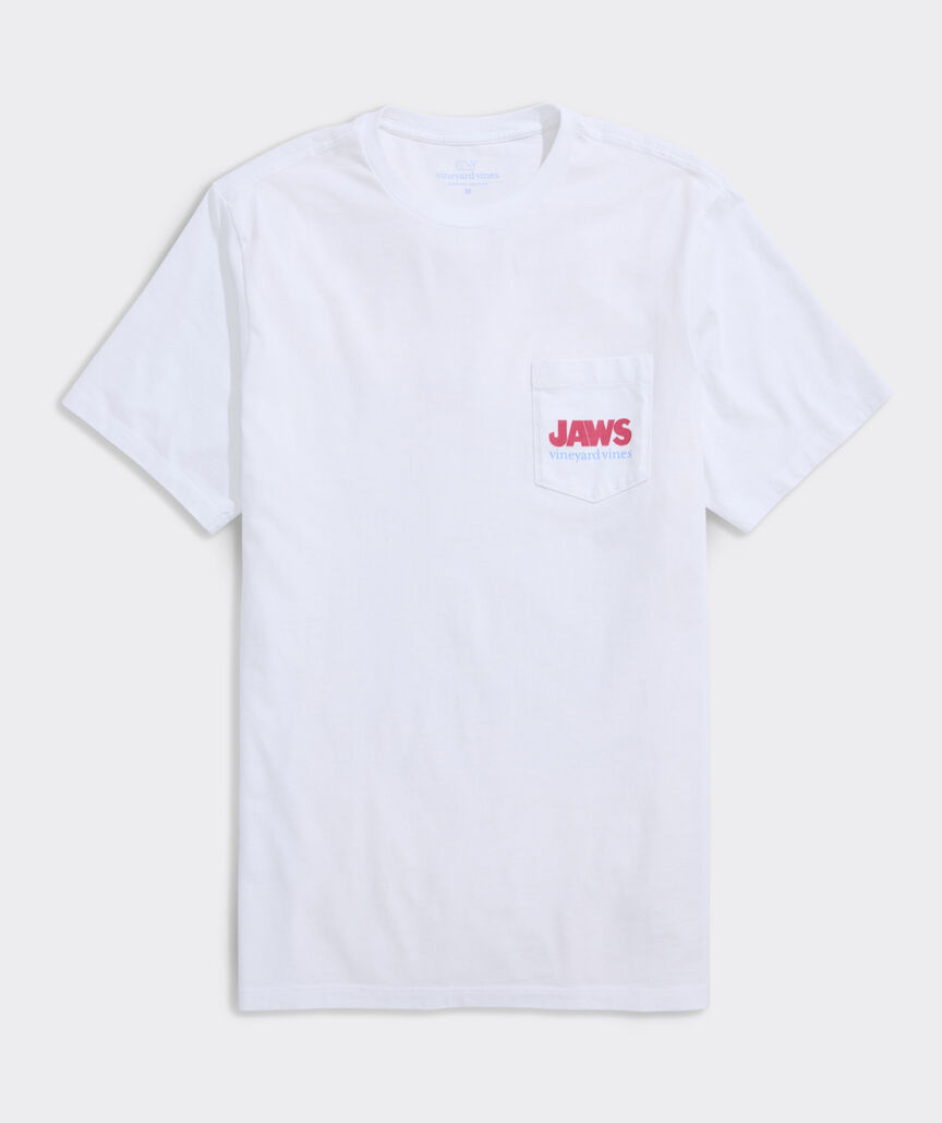 JAWS x vineyard vines Poster Short-Sleeve Pocket Tee