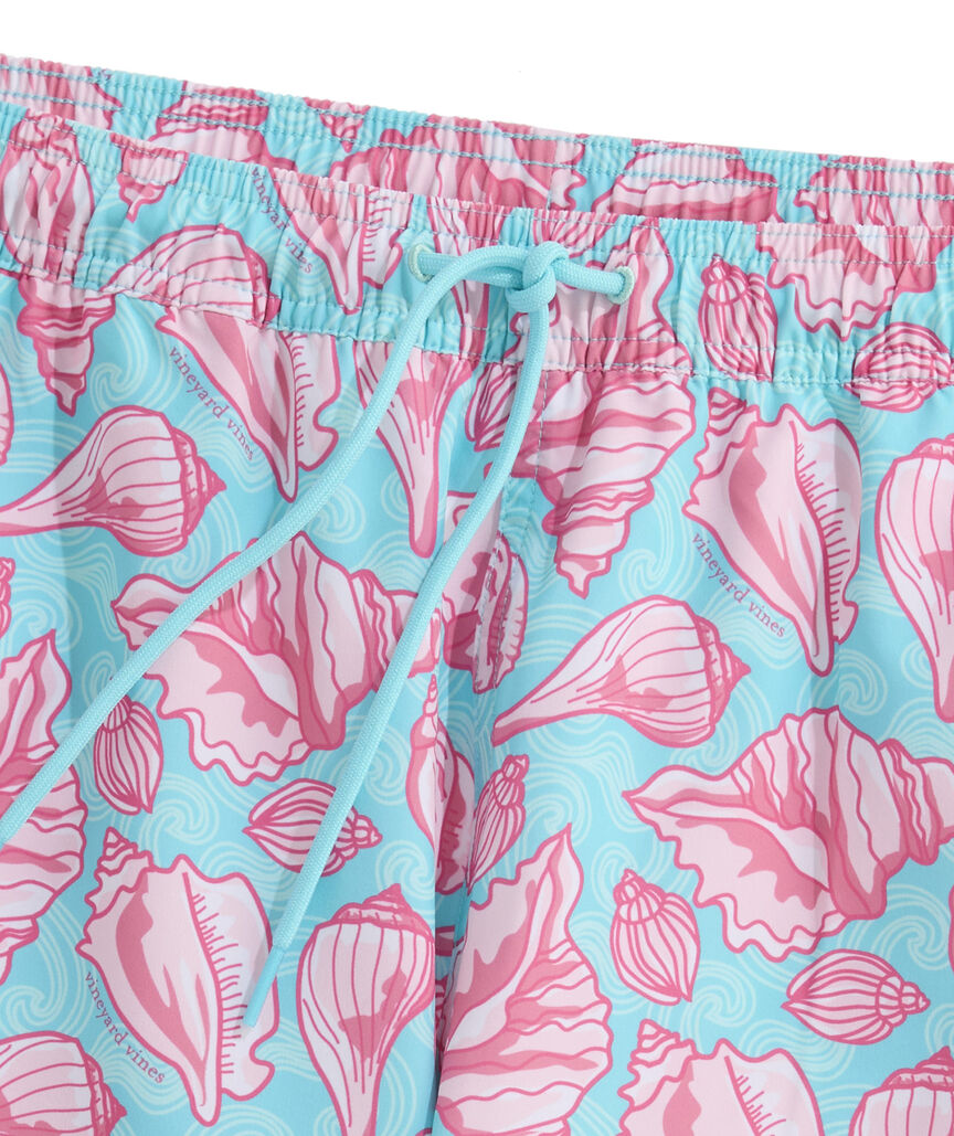 OUTLET 5 Inch Printed Chappy Swim Trunks