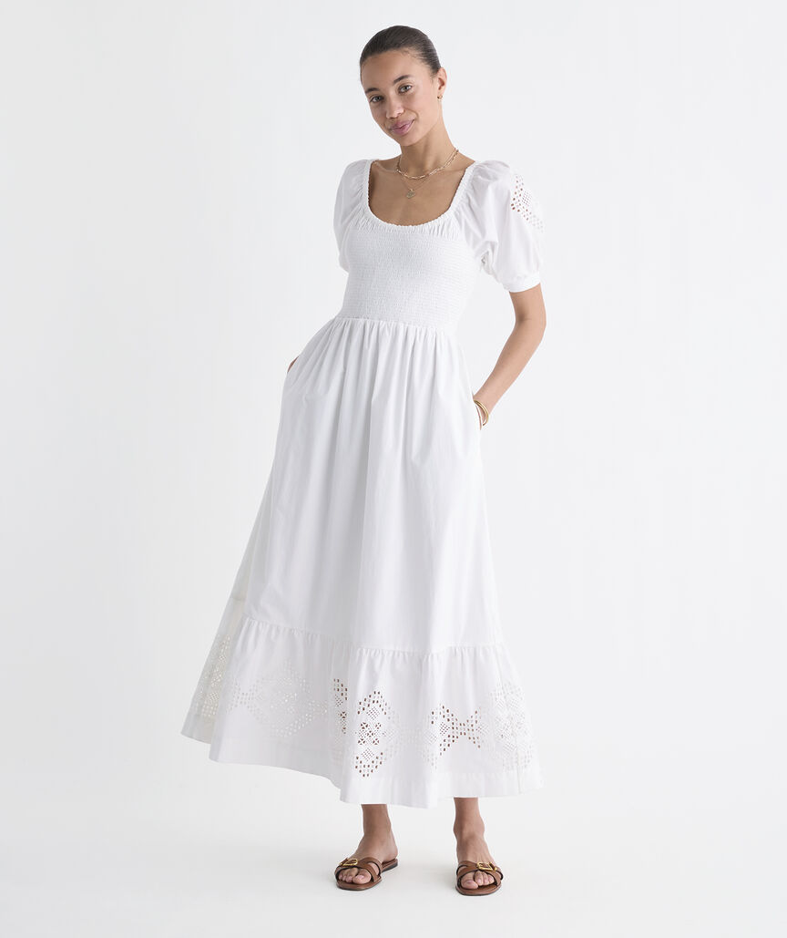 Ellen Eyelet Lace Dress