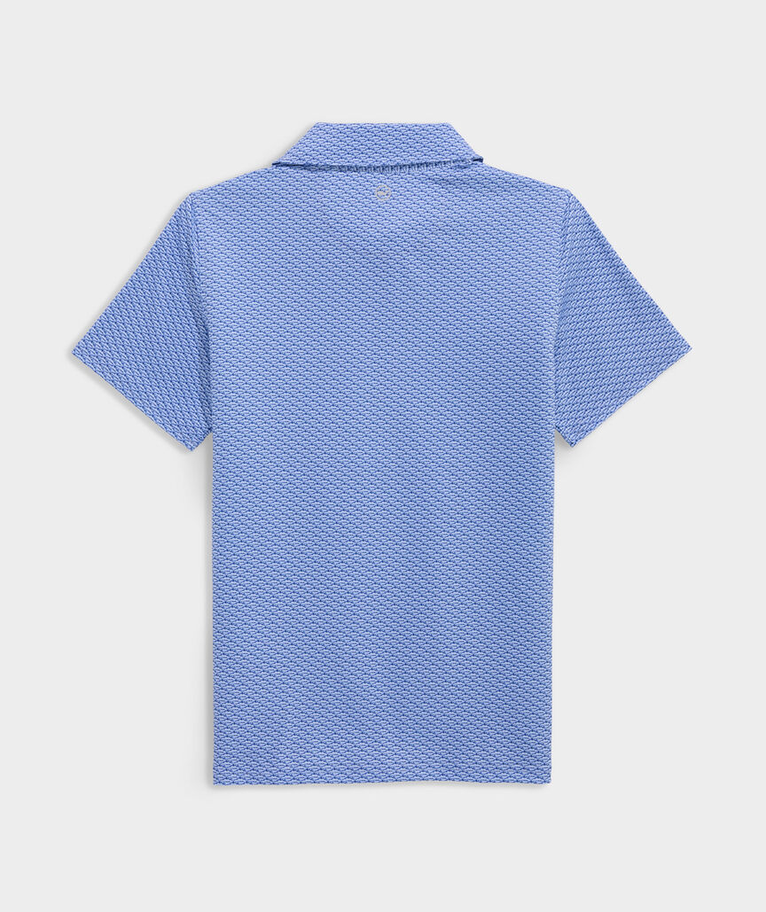 Boys' Performance Printed Sankaty Polo