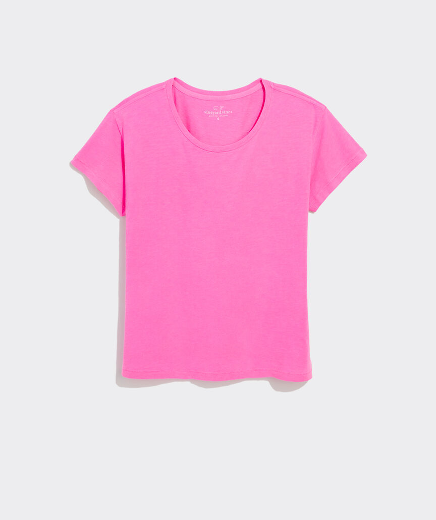 Slub Jersey Relaxed Tee