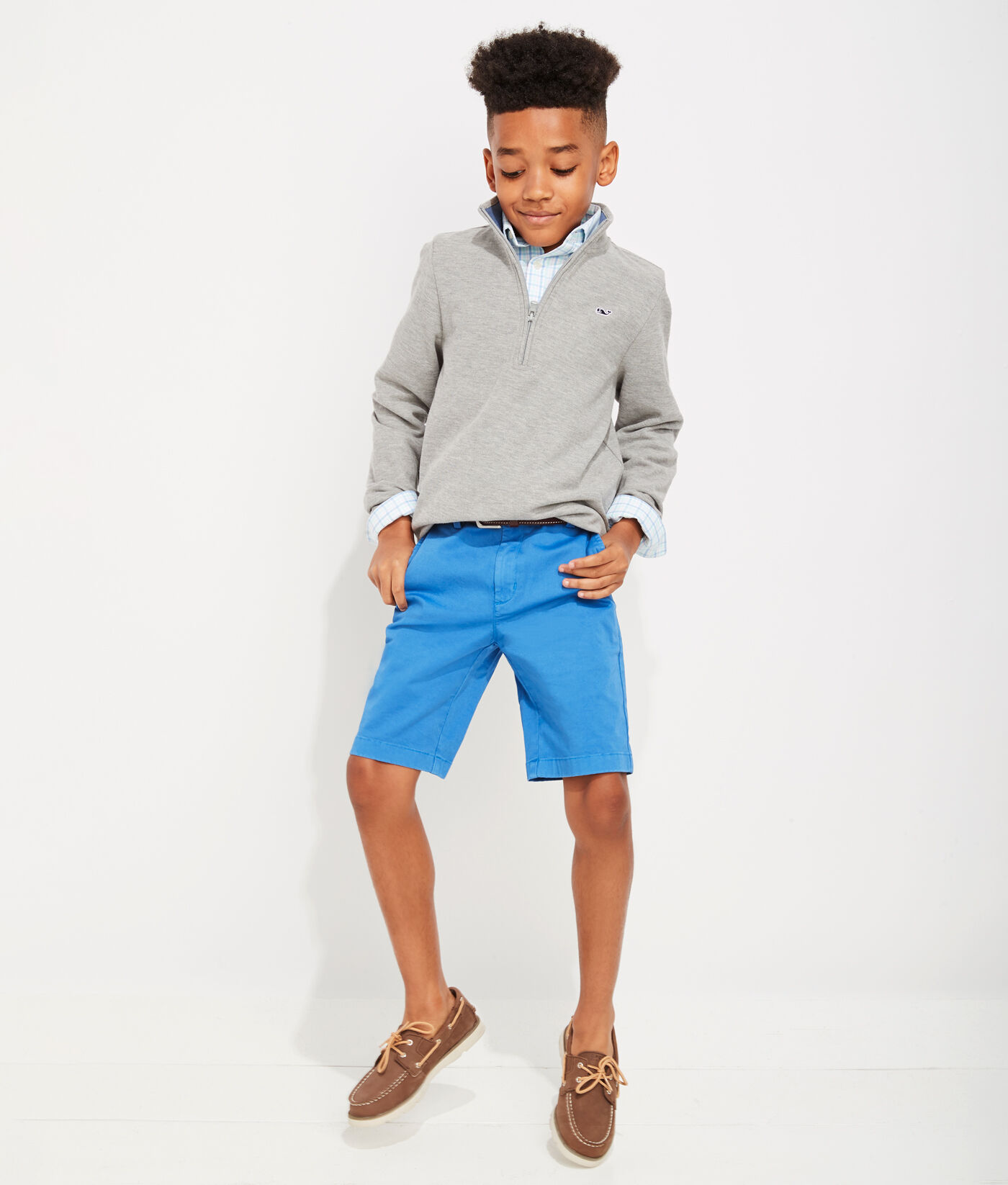 Shop Boys Saltwater 1/4Zip at vineyard vines