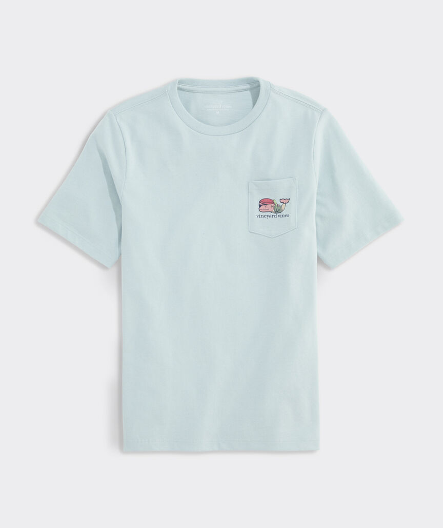 Boys' Pirate Whale Short-Sleeve Pocket Tee
