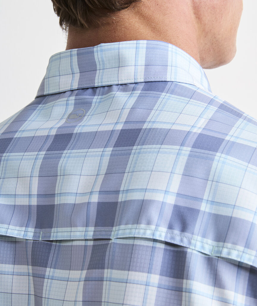 Largo Plaid Performance Harbor Shirt