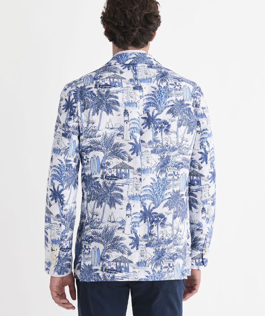 Keys To Escape Linen Greenwich Sport Coat