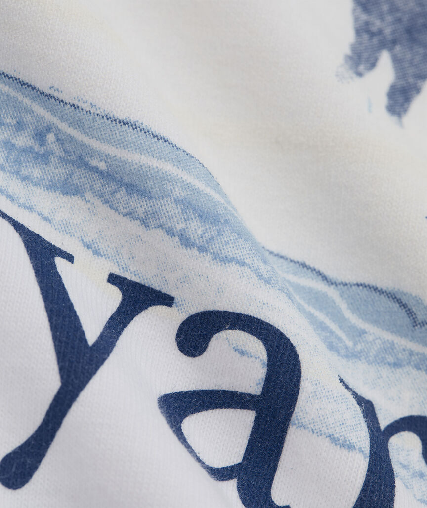 Boys' Painted Pond Puck Long-Sleeve Pocket Tee