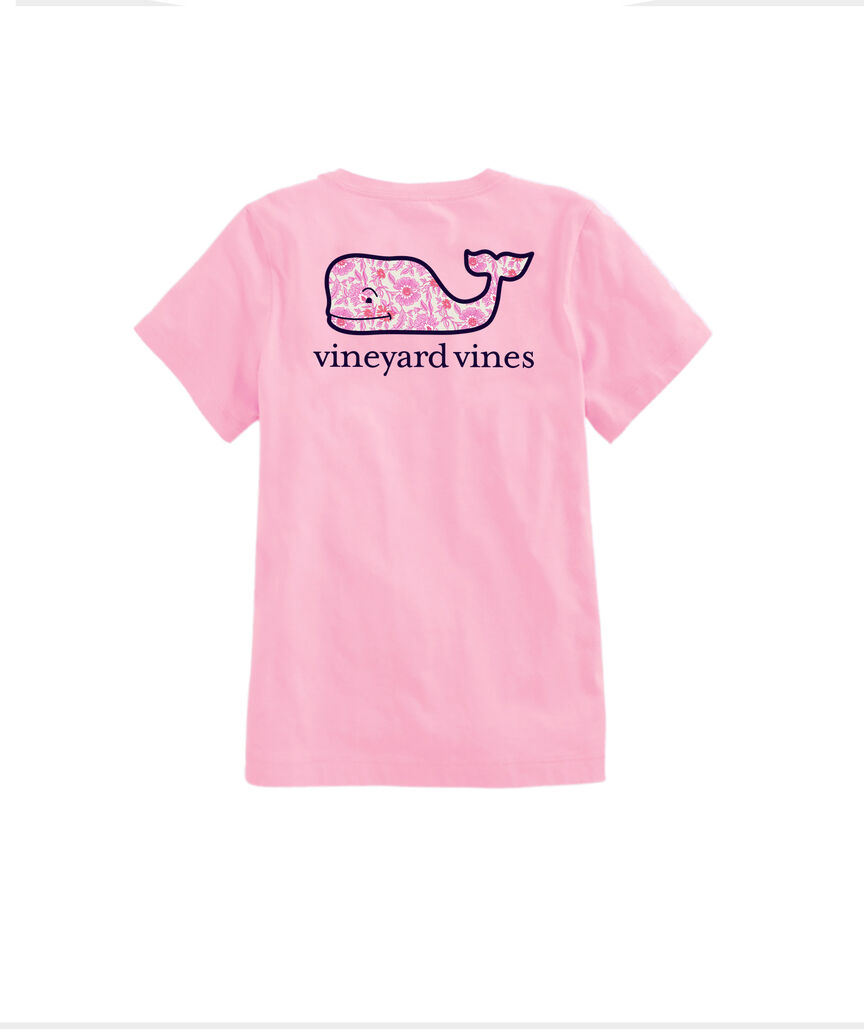 OUTLET Edie Floral Whale Short-Sleeve Pocket Tee