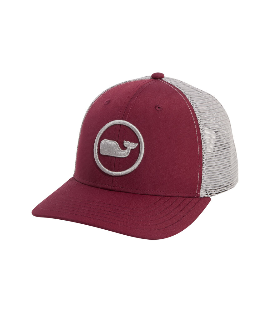 OUTLET Whale Dot Performance Trucker Hat