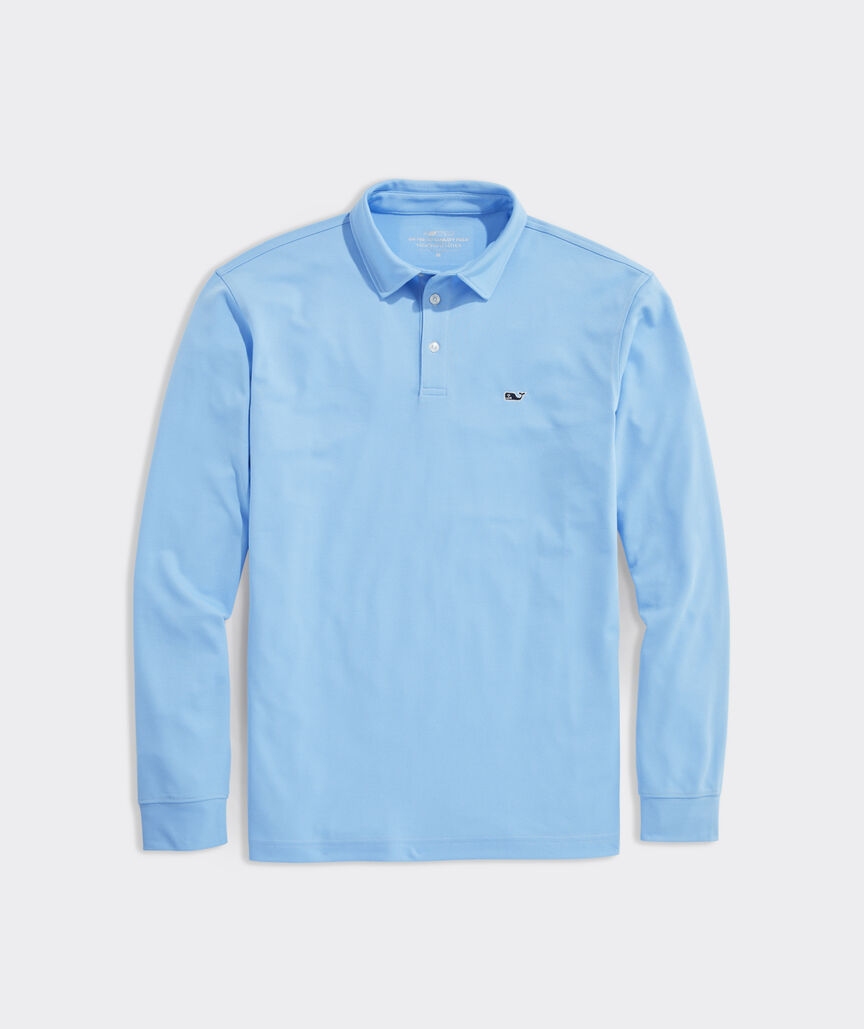 Sankaty Pique Long-Sleeve Polo