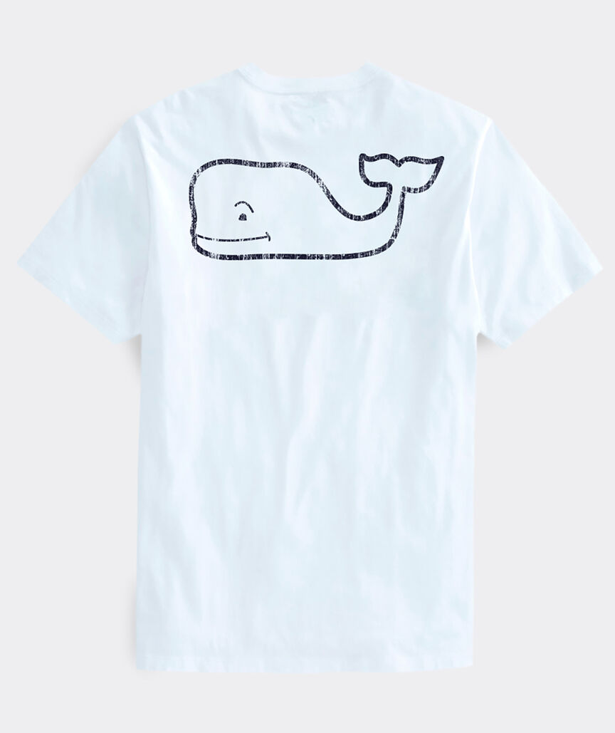 Vintage Whale Short-Sleeve Pocket Tee