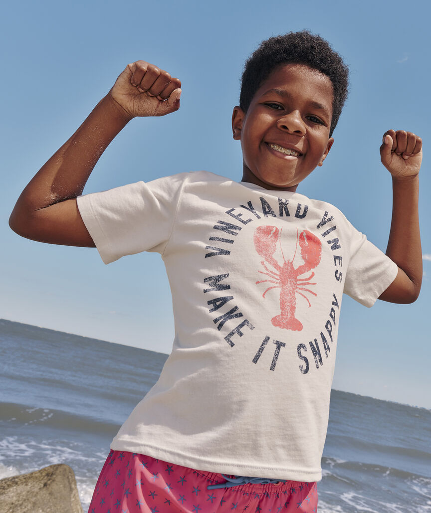 Boys' Make It Snappy Short-Sleeve Tee