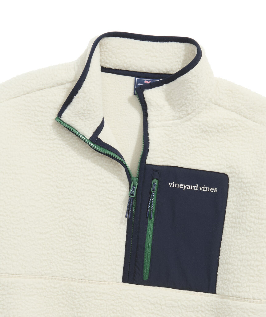 OUTLET Sherpa Fleece Quarter-Zip