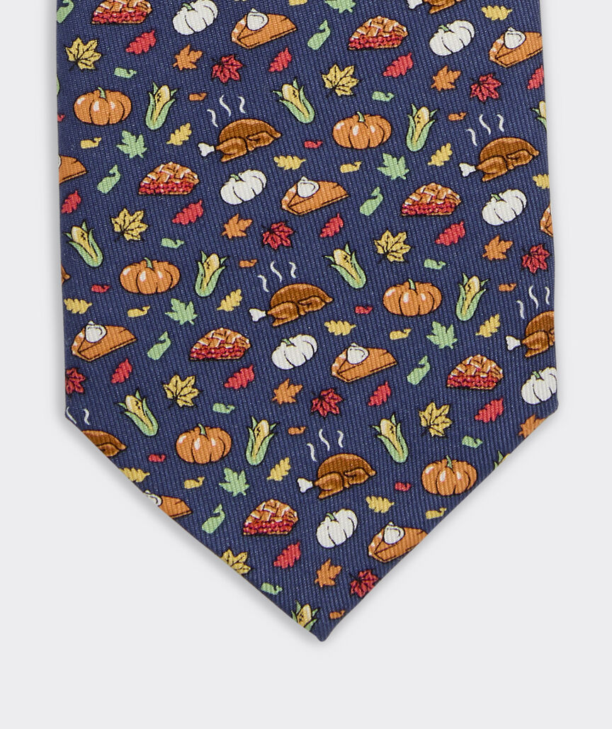 Boys' Thanksgiving Essentials Silk Tie