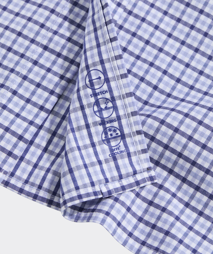 Performance Cotton Tattersall Shirt