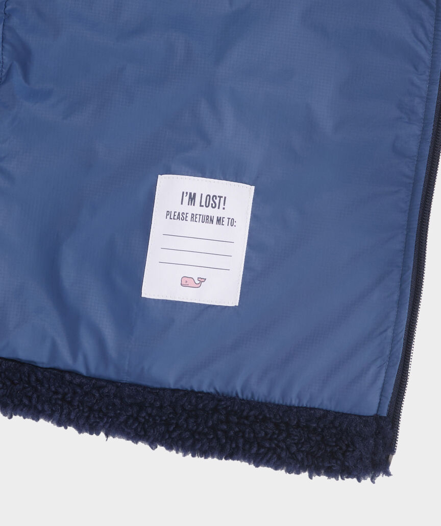 Boys' Quilted Heritage High-Pile Fleece Parka