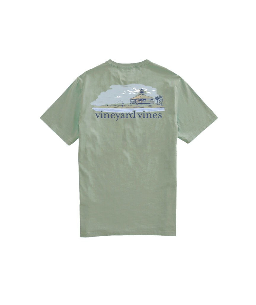 OUTLET Gasparilla Painted Short-Sleeve Pocket Tee