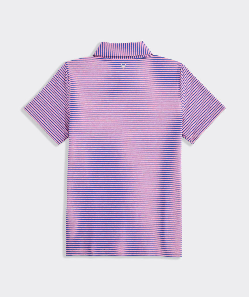 Boys' Performance Bradley Stripe Sankaty Polo