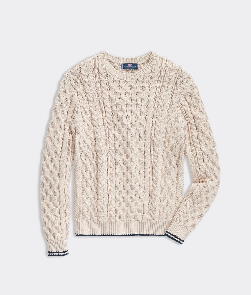 Fisherman Crewneck Sweater