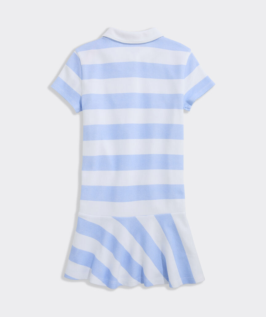 Girls' Short-Sleeve Saltwater Polo Dress
