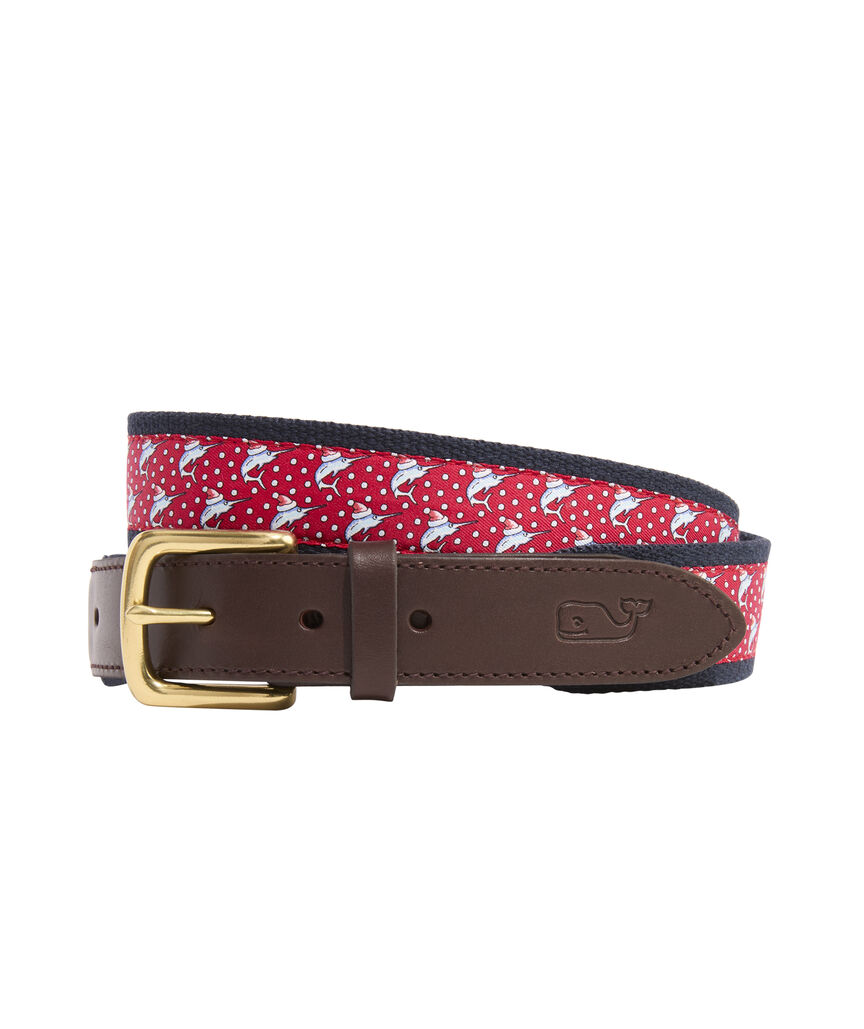 OUTLET Santa Marlin Canvas Club Belt