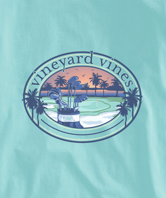 OUTLET Sunset Golf Long-Sleeve Pocket Tee