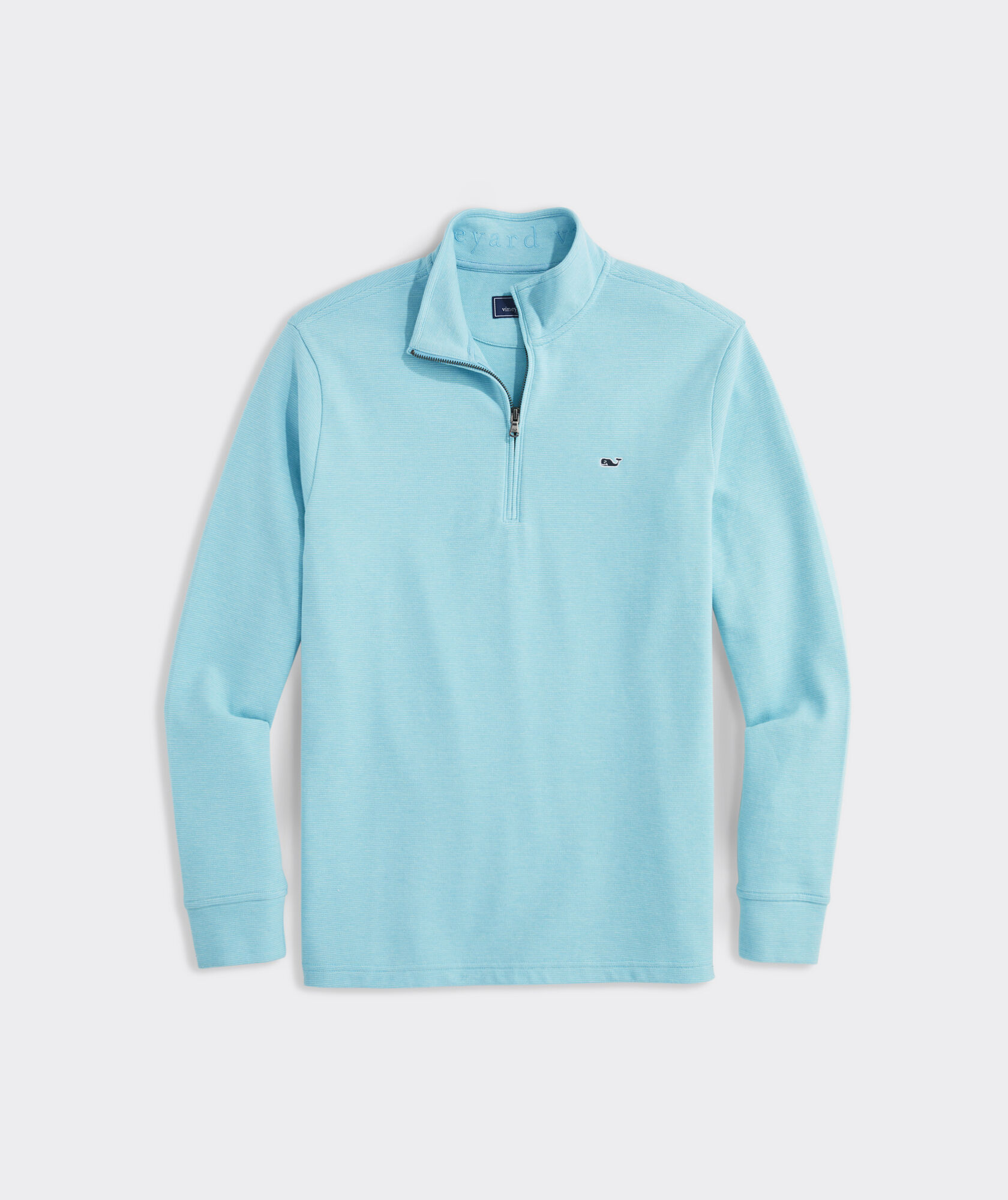 Sudadera Vineyard Vines Quarter-Zip Para Hombre Rosa, Algodón Y