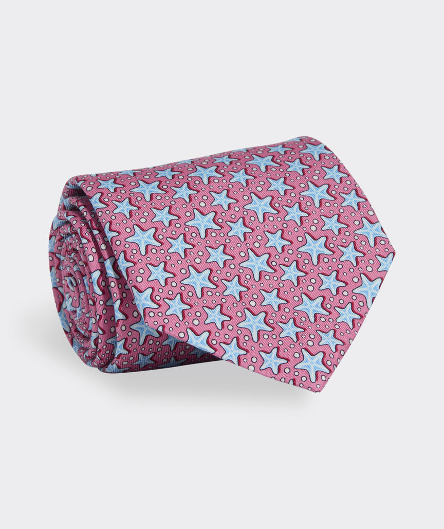 Starfish Silk Tie