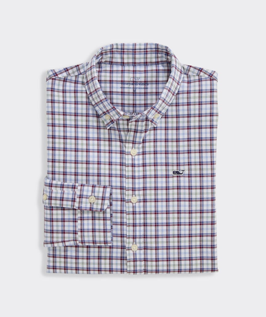Boys' Plaid Oxford Shirt