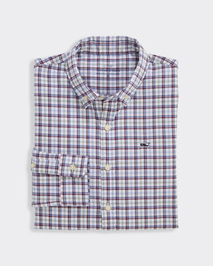 Boys' Plaid Oxford Shirt