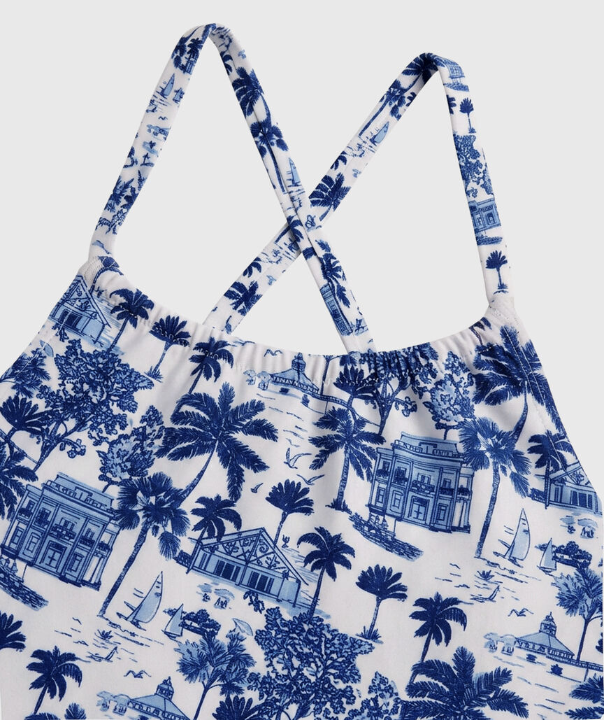 OUTLET Girls' Gasparilla Scene One-Piece
