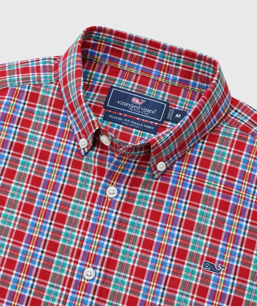 OUTLET Twill Plaid Shirt