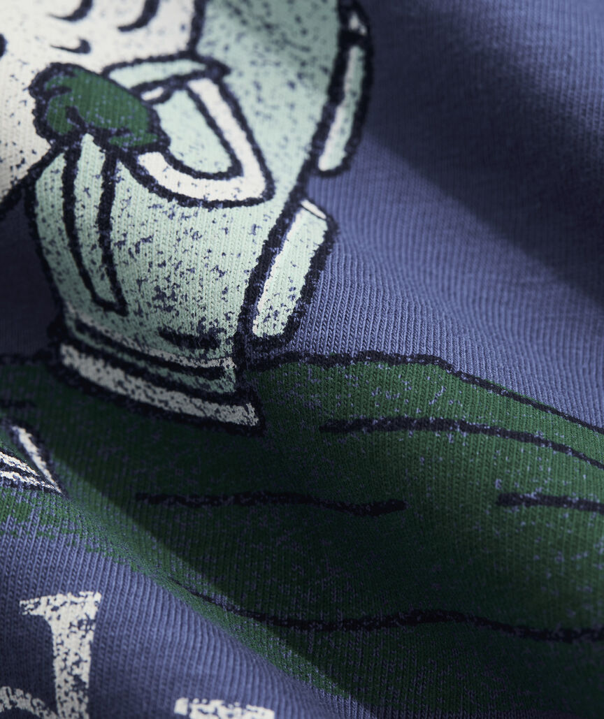 Drive Fast and Putt Slow Long-Sleeve Pocket Tee