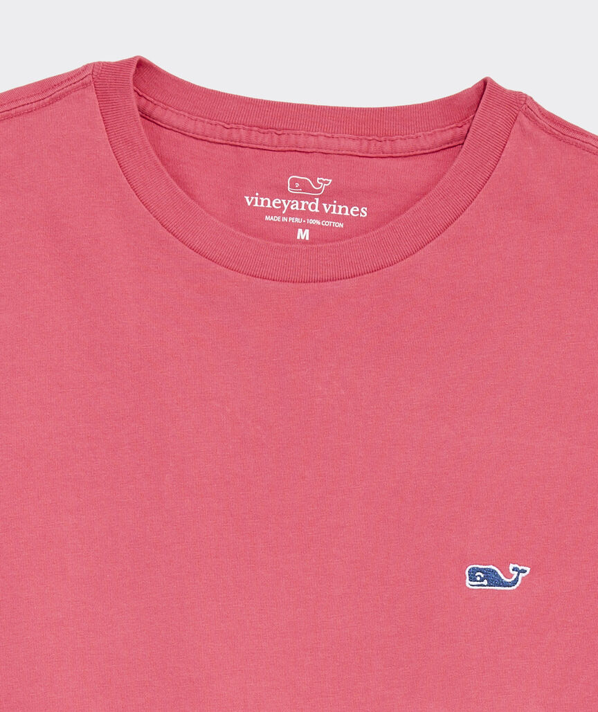 Whale Embroidery Short-Sleeve Tee