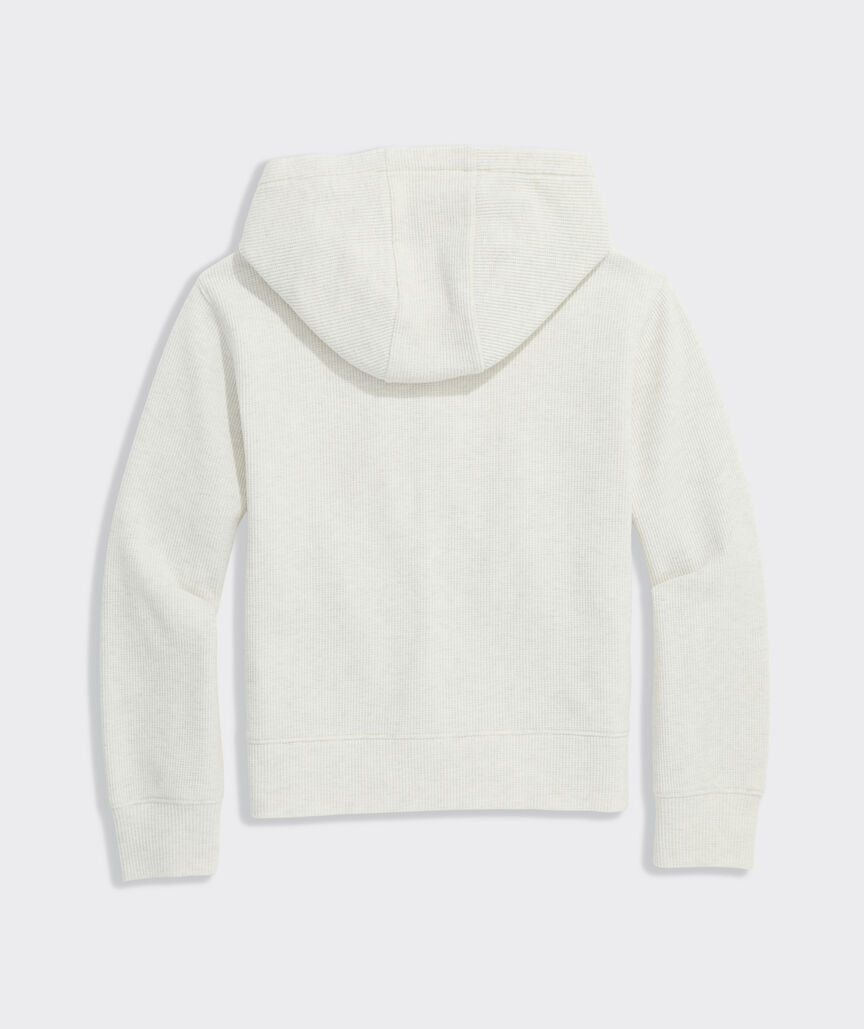Girls' Waffle Hoodie