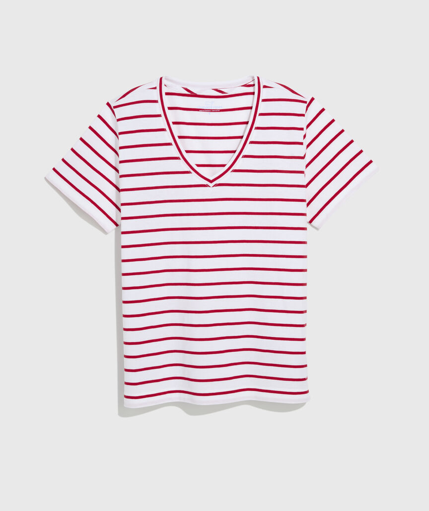 Supima® Cotton V-Neck Tee