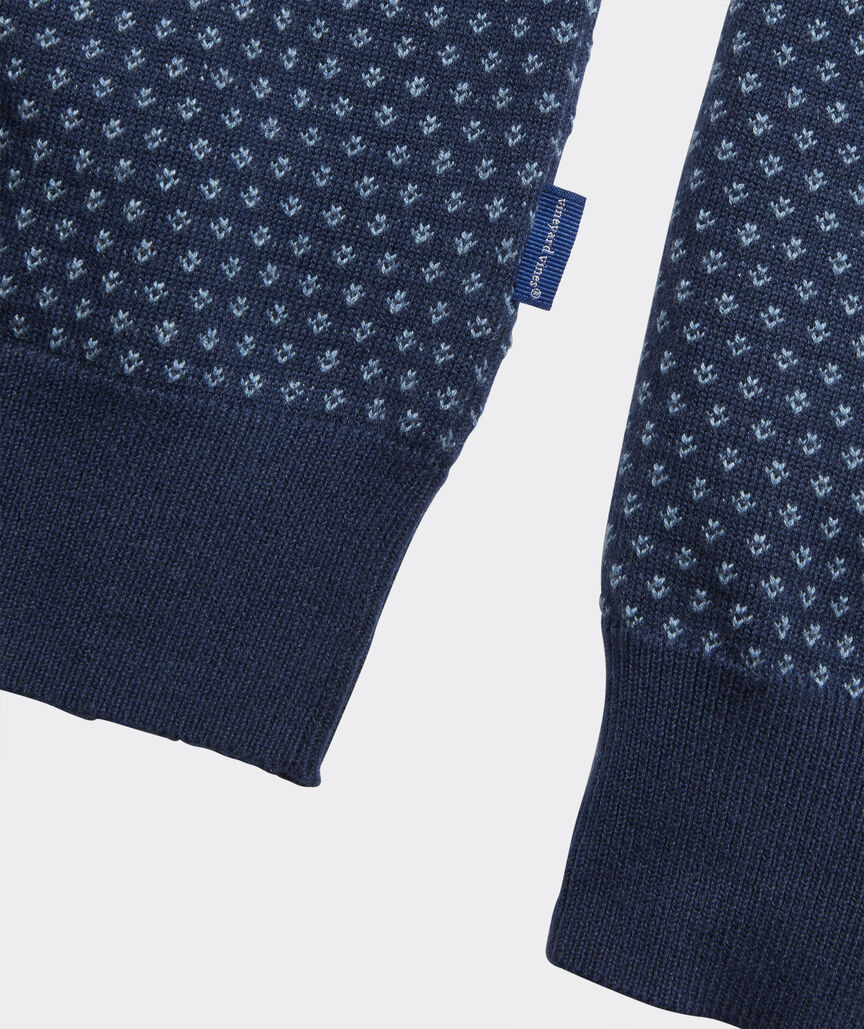 Fishing Fair Isle Quarter-Zip